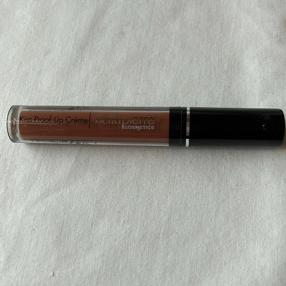 bellapierre Kiss Proof Lip Creme-Brown Shell   NIB
